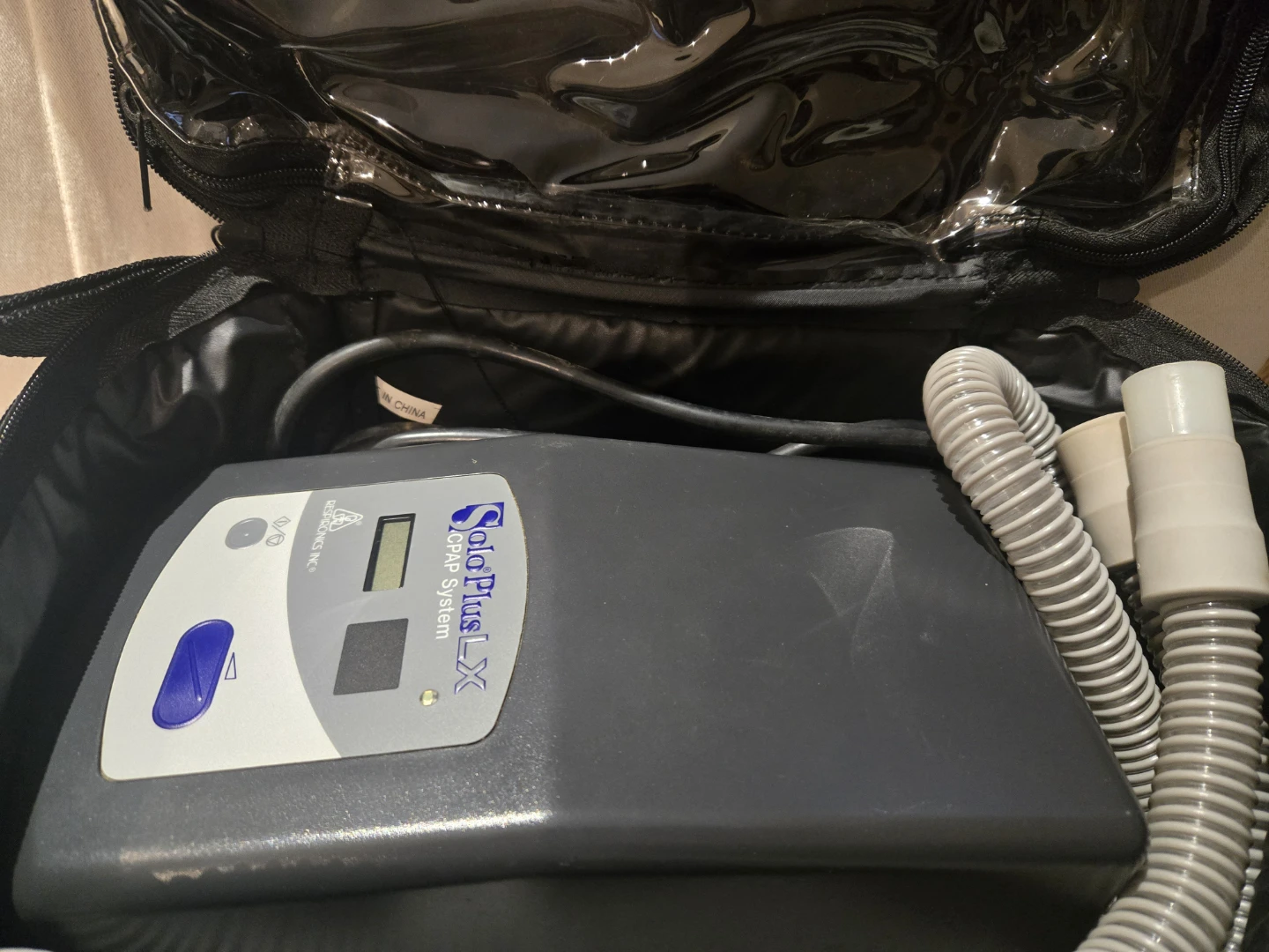 Respironics Solo Plus LX CPAP System with Bag