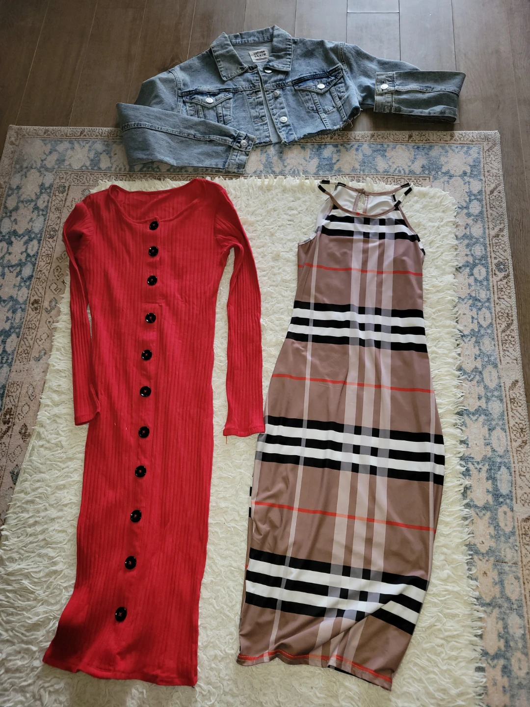 $10.00 FOR ALL!!! Dresses+ denim crop jacket