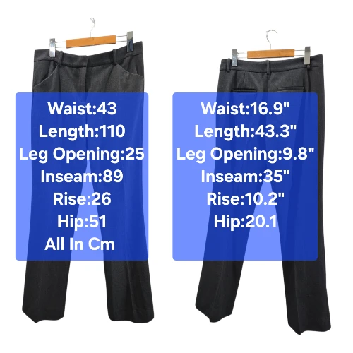 Robert Rodriguez Straight Leg Trousers Tall Size 8 Long 35" - photo 2