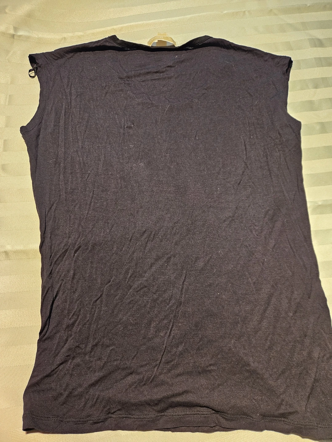 MICHAEL Michael Kors Black Embellished Sleeveless Top Size M - photo 3