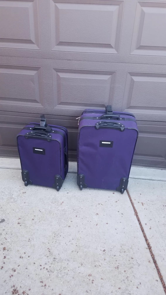 Leisure Purple Luggage Set - photo 4
