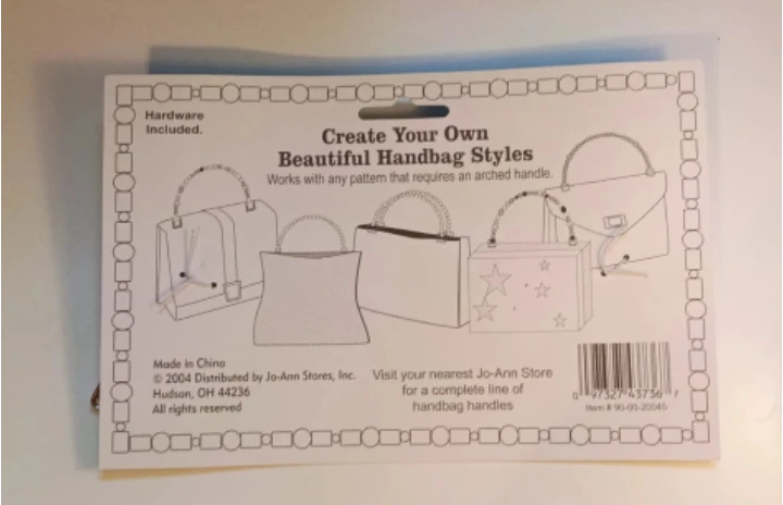 Jo-Ann Essentials Beaded Handbag Handles (2-Pack) - photo 4
