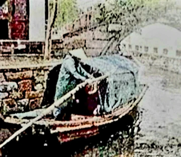 Unique Zhouzhuang Chinese Art Wall Frame - photo 3
