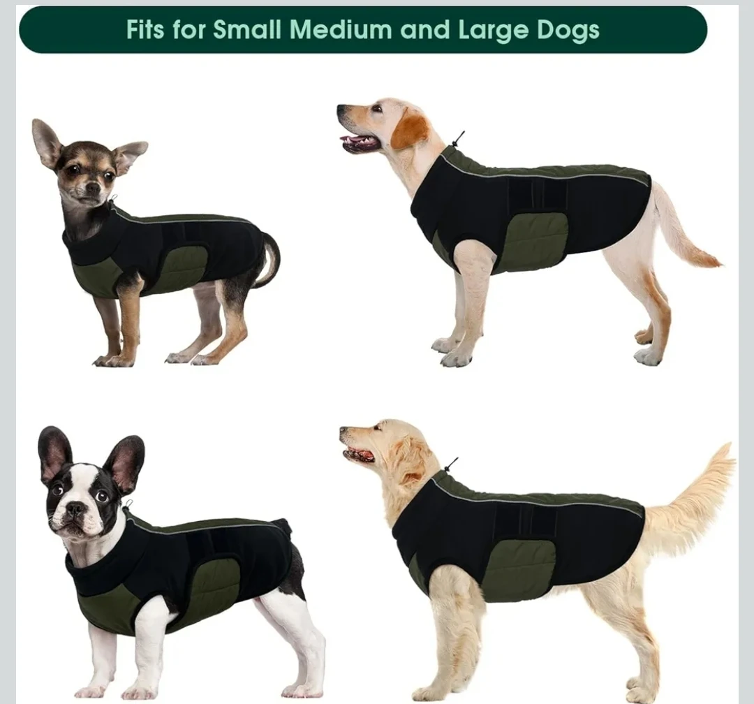 Dog Coat - Warm, Waterproof Winter Jacket - photo 4