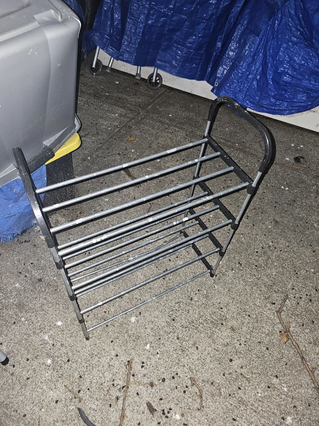 FREE 4-Tier Metal Shoe Rack