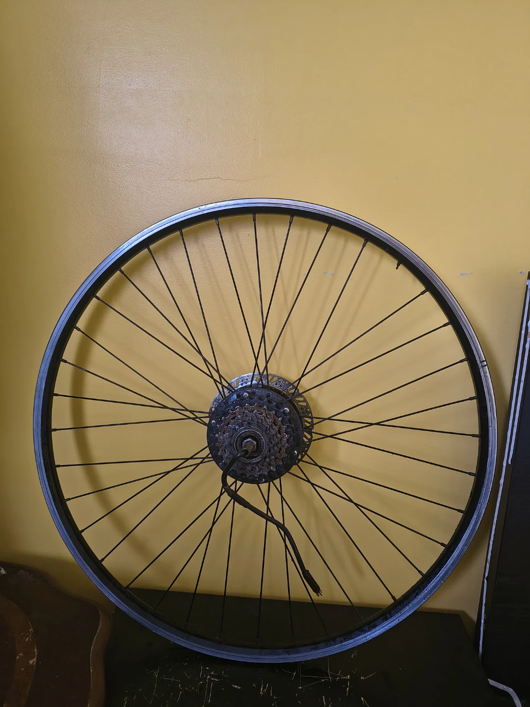 Electric Bike Motor Wheel with Cassette