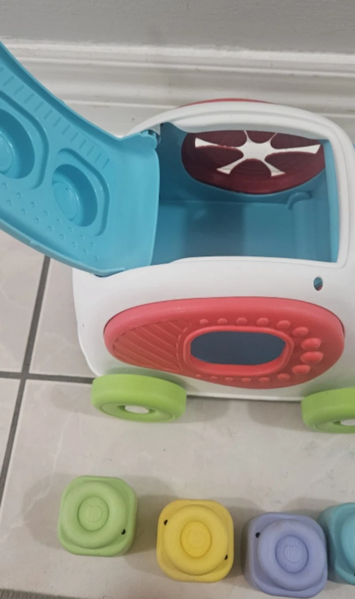 Baby Activity sensory Car with Shape Blocks - photo 2
