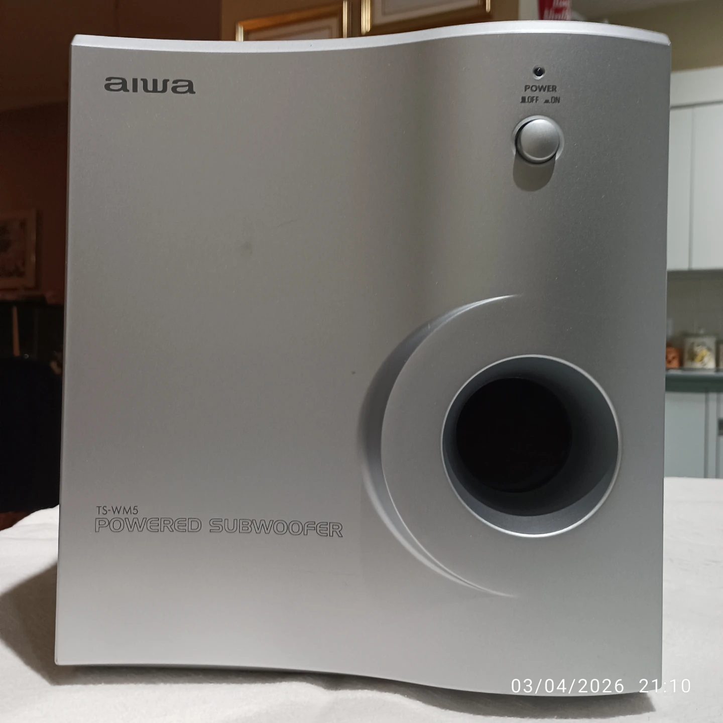 Aiwa TS-WM5U Powered Subwoofer - photo 2
