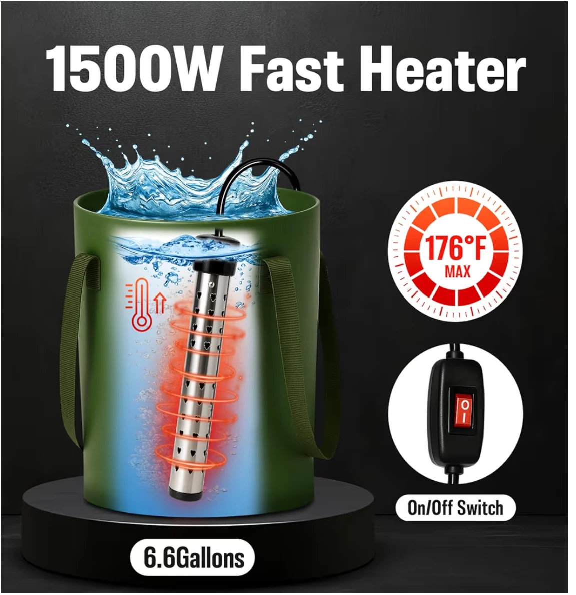Camping Shower Kit with Heater - photo 2