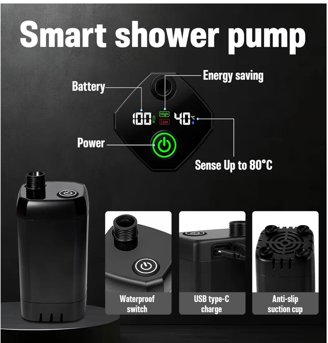 Camping Shower Kit with Heater - photo 3