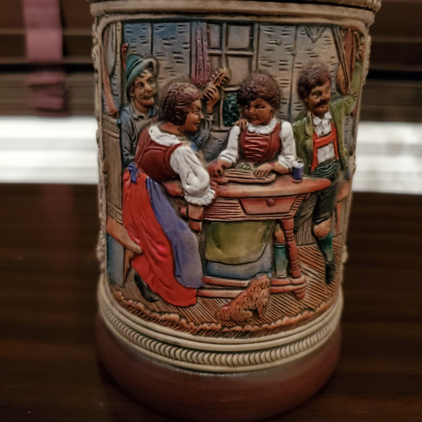 Thewalt Alt-Grenzau 1894 Western Germany Beer Stein