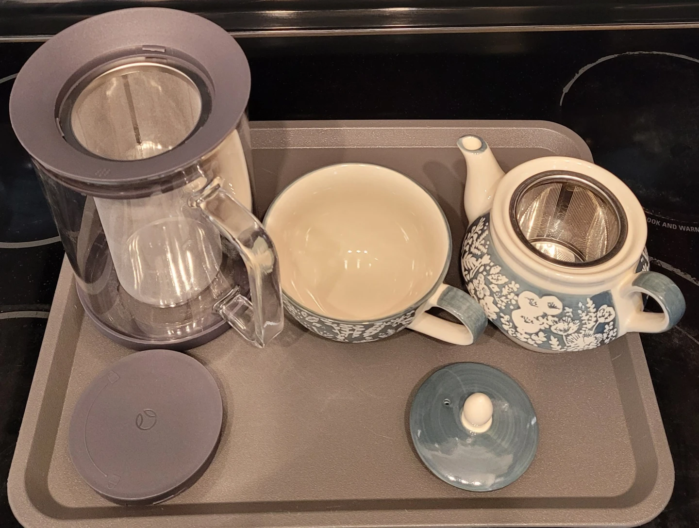 Tea Set with Infuser Pitcher and Teapot - photo 2
