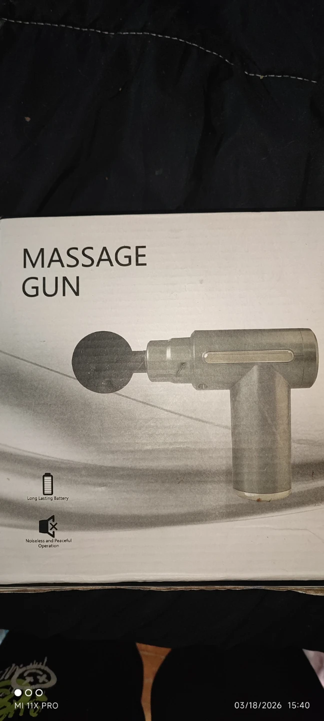 Green Mini Massage Gun with Attachments 🥕 - photo 2
