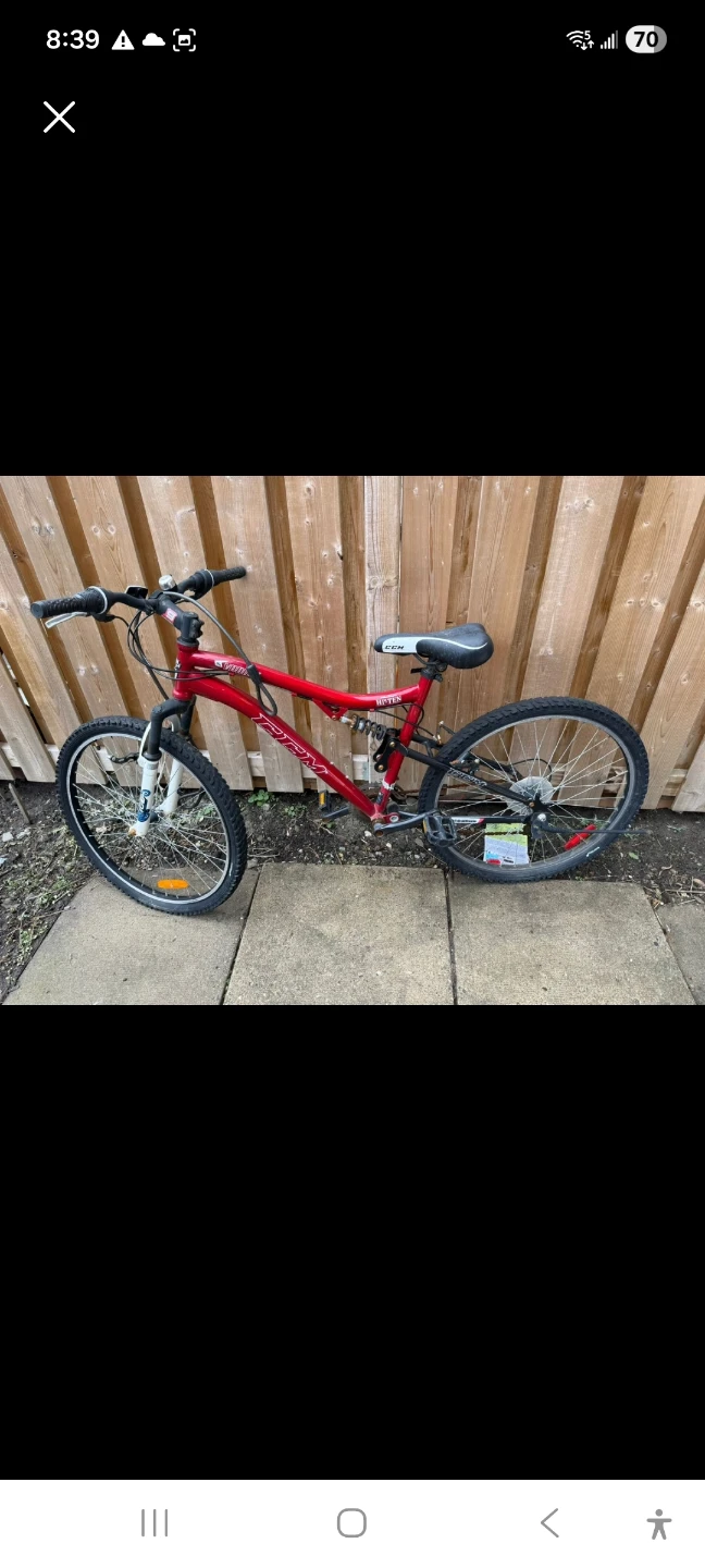 CCM Full Suspension Mountain Bike