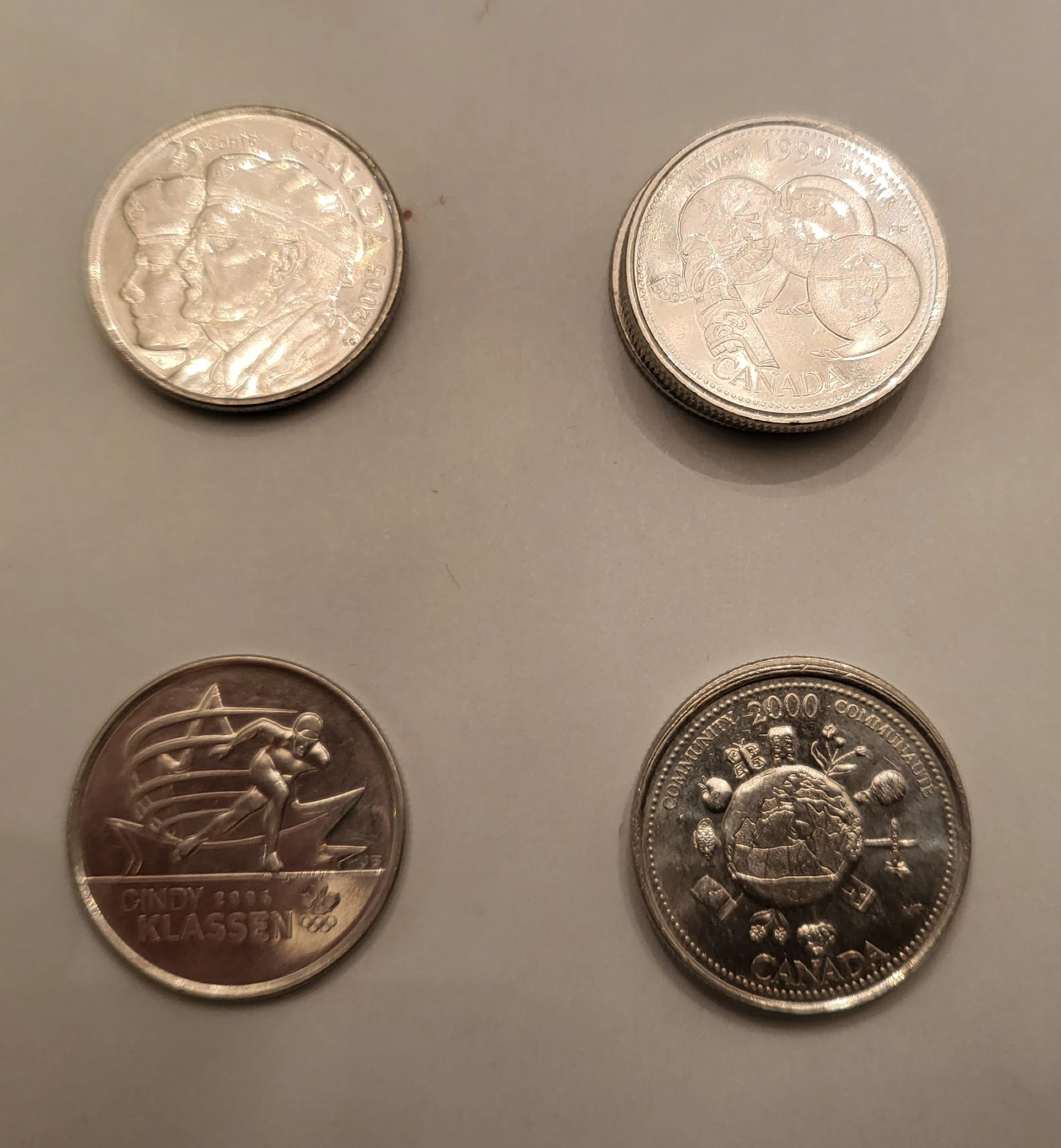 Collection of Canadian Special Edition Quarters - photo 3