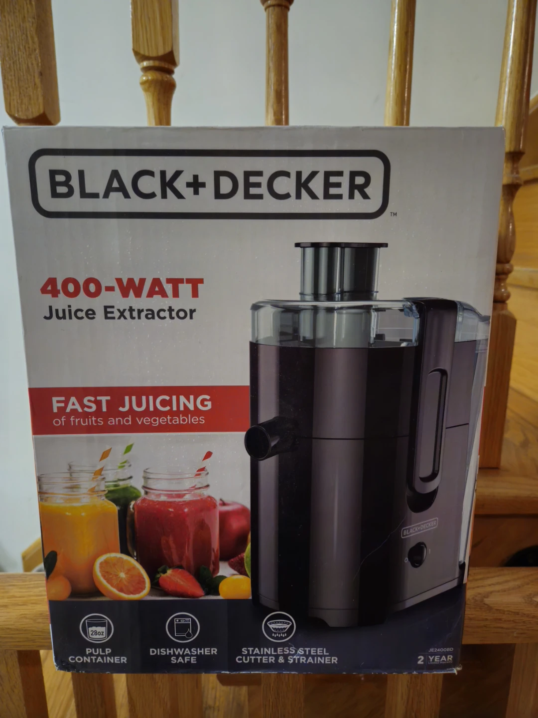 BLACK+DECKER 400-Watt Juice Extractor