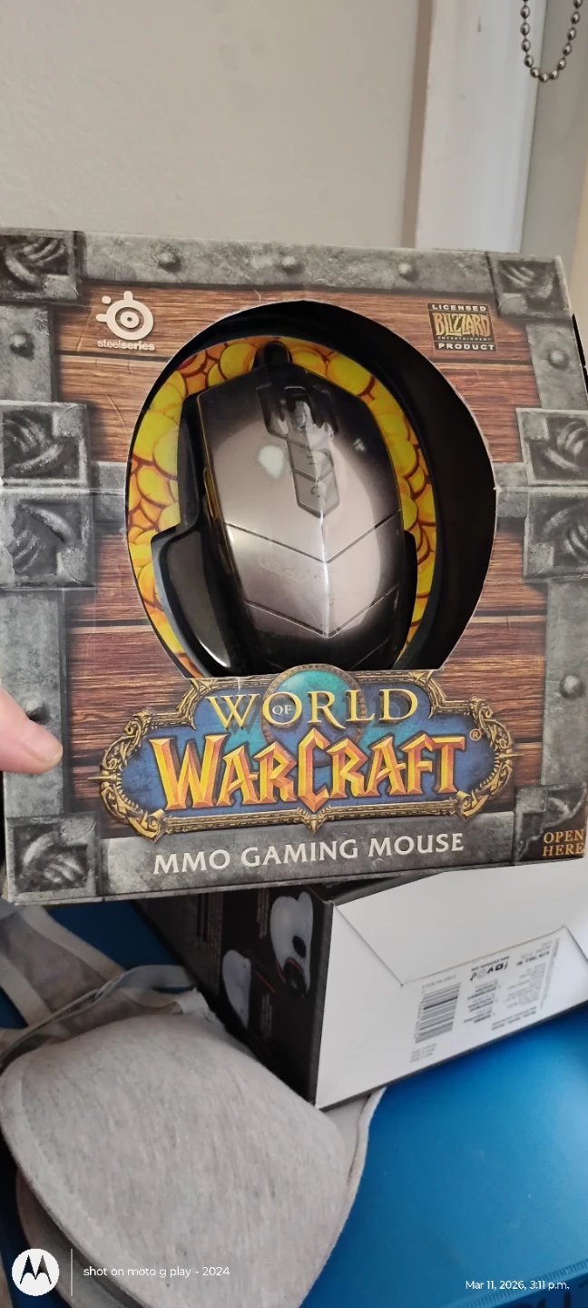 SteelSeries World of Warcraft MMO Gaming Mouse