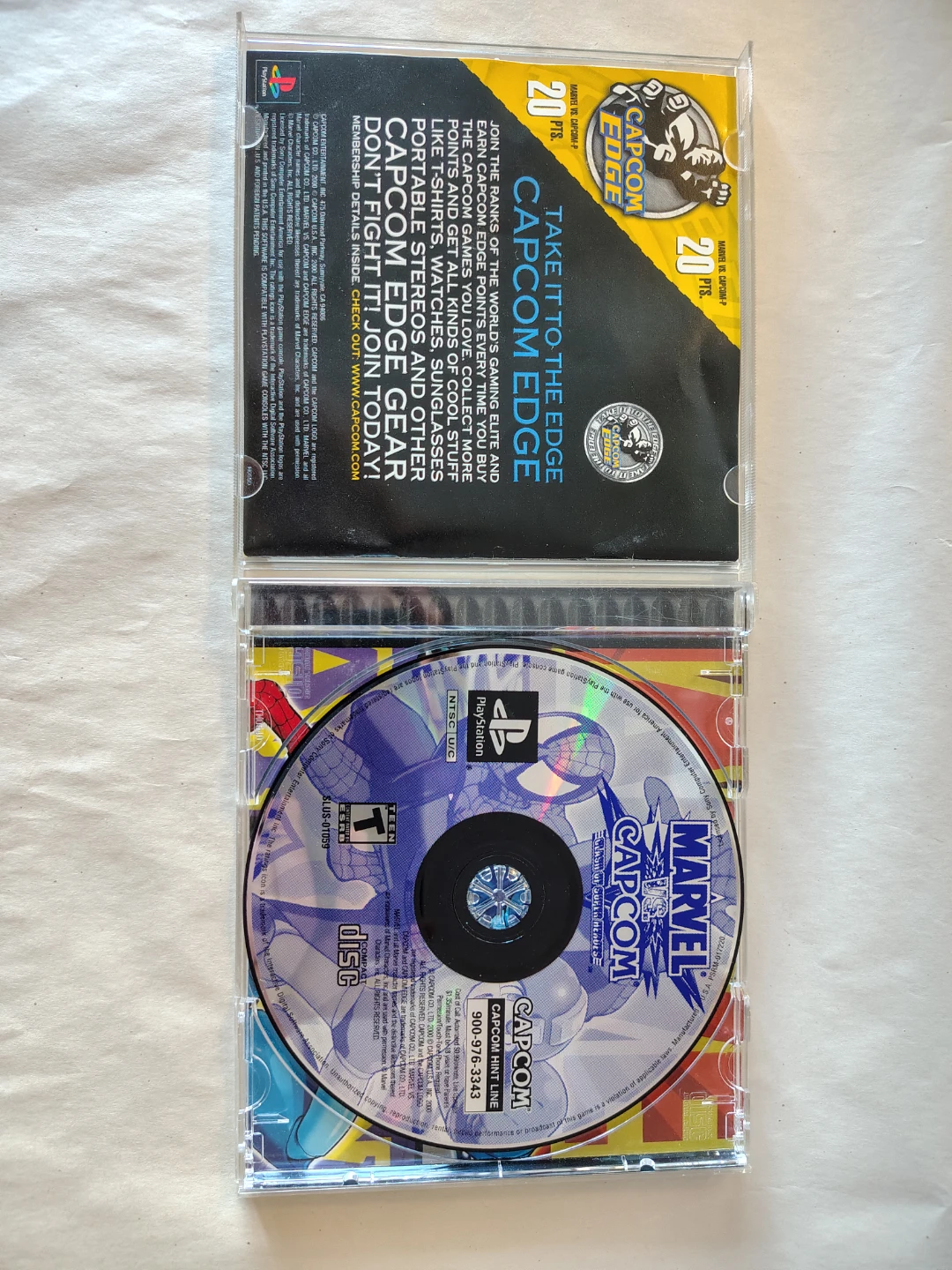 Marvel Vs. Capcom PS1 CIB complete - photo 3