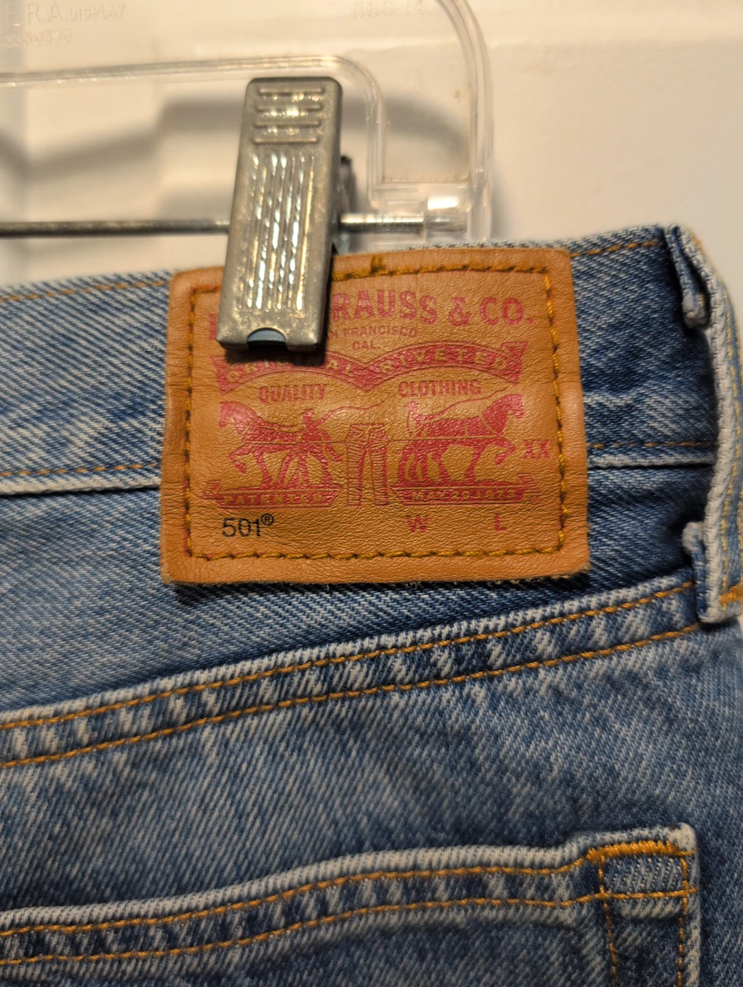 Levi's 501 Denim Shorts - photo 4