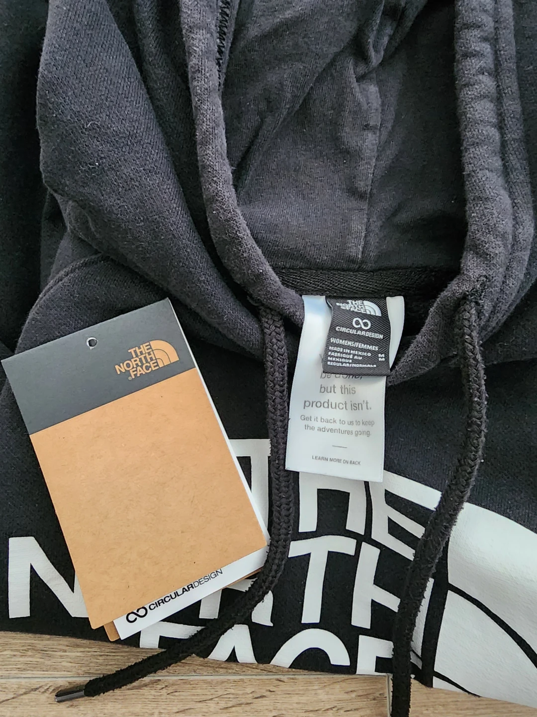 The North Face Black Hoodie Size M - photo 2