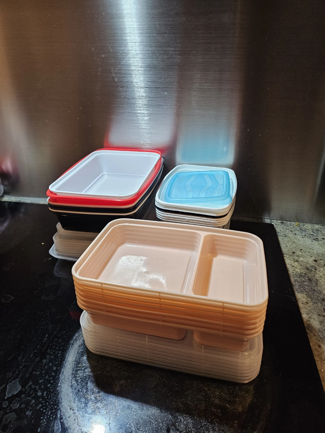 Portion control plastic containers + more