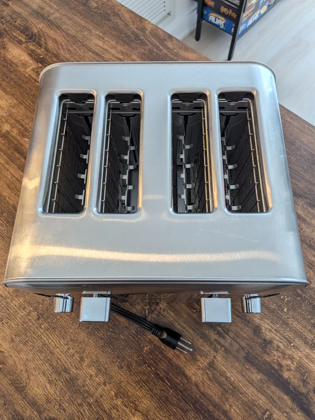 T-Fal 4-Slice Stainless Steel Toaster - photo 2