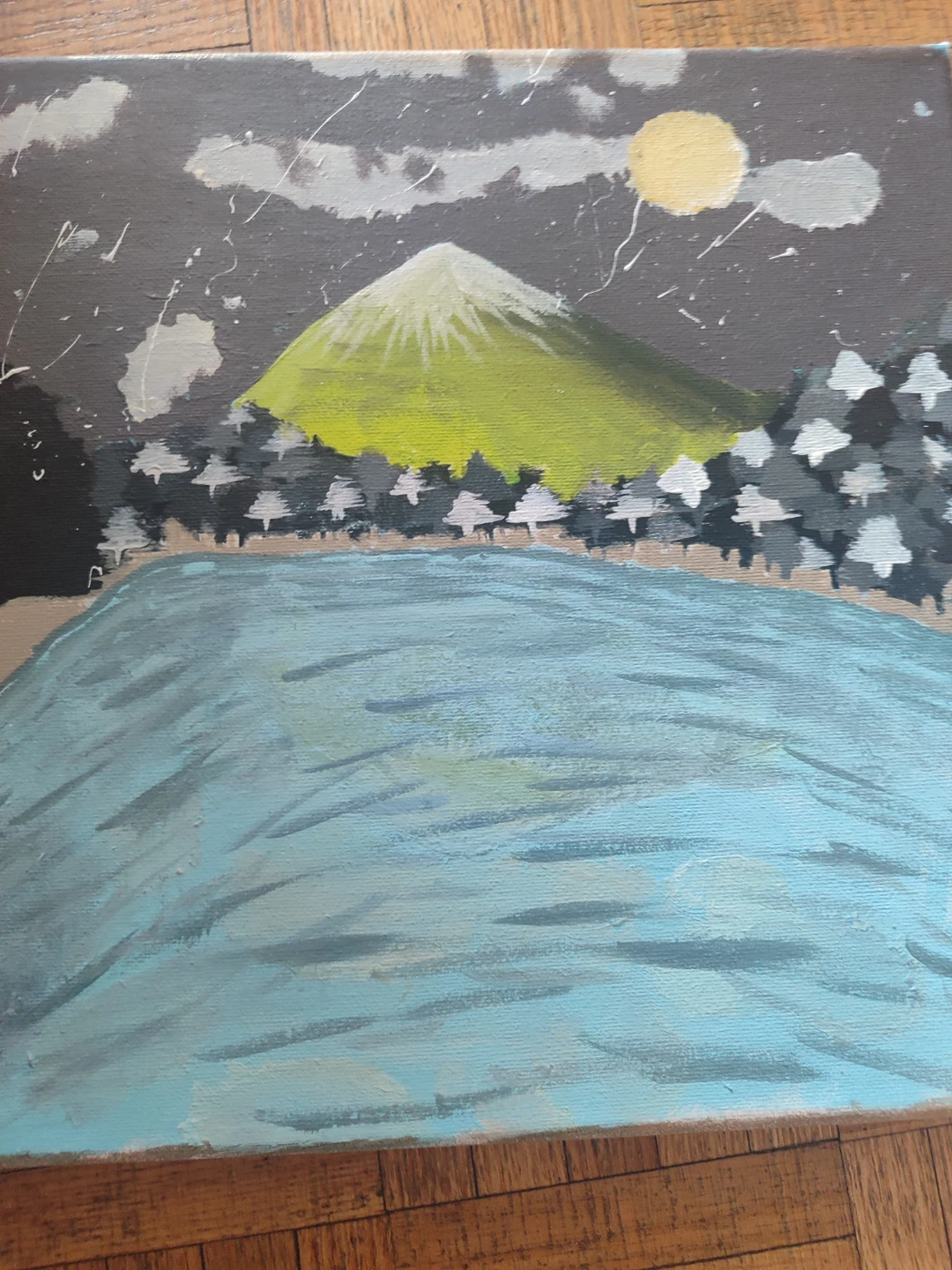 Abstract Landscape Painting