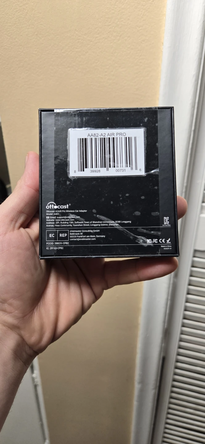 Ottocast A2Air Pro Wireless Android Auto Adapter (Brand New) - photo 3