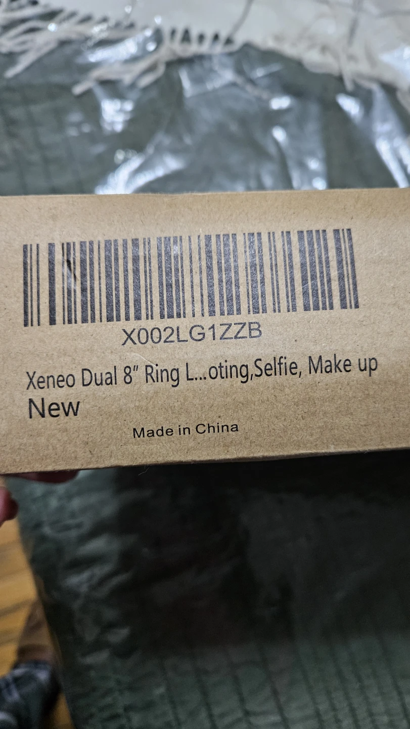 Xeneo DR-X8 Dual Ring Light Kit with Tripod Stand - photo 5