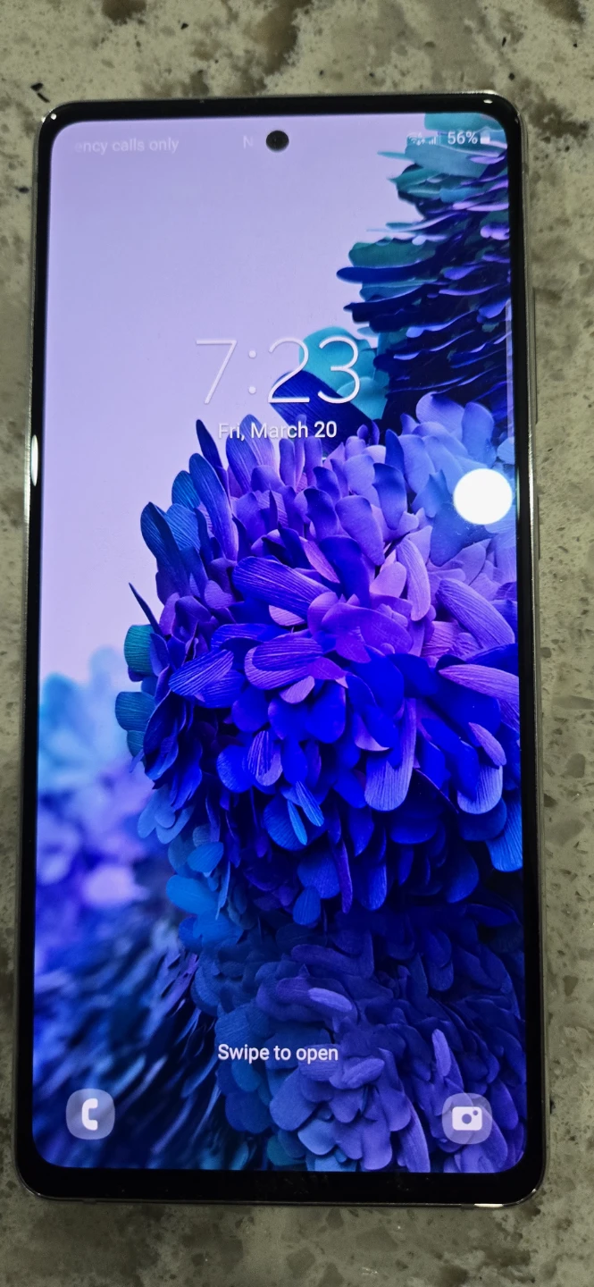 Samsung Galaxy S20 FE 5G White Smartphone - photo 3