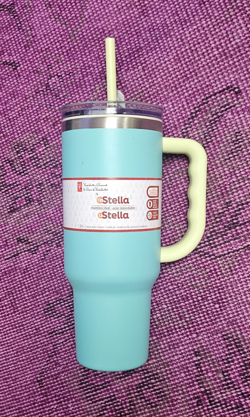 *New* Stella Stainless Steel Insulated Travel Tumbler with Straw
