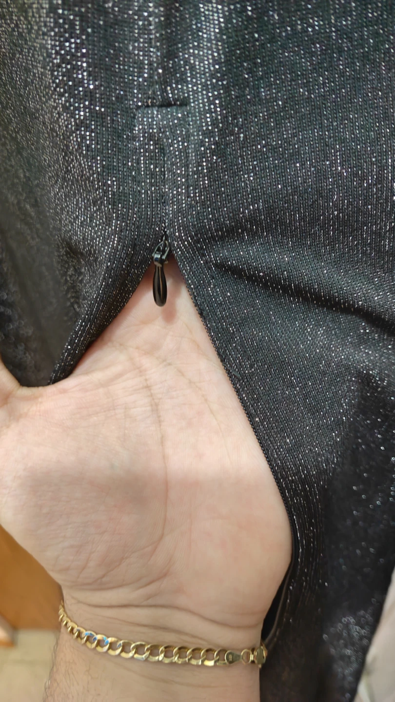 Black Sparkly Maxi Dress (cash only) - photo 3