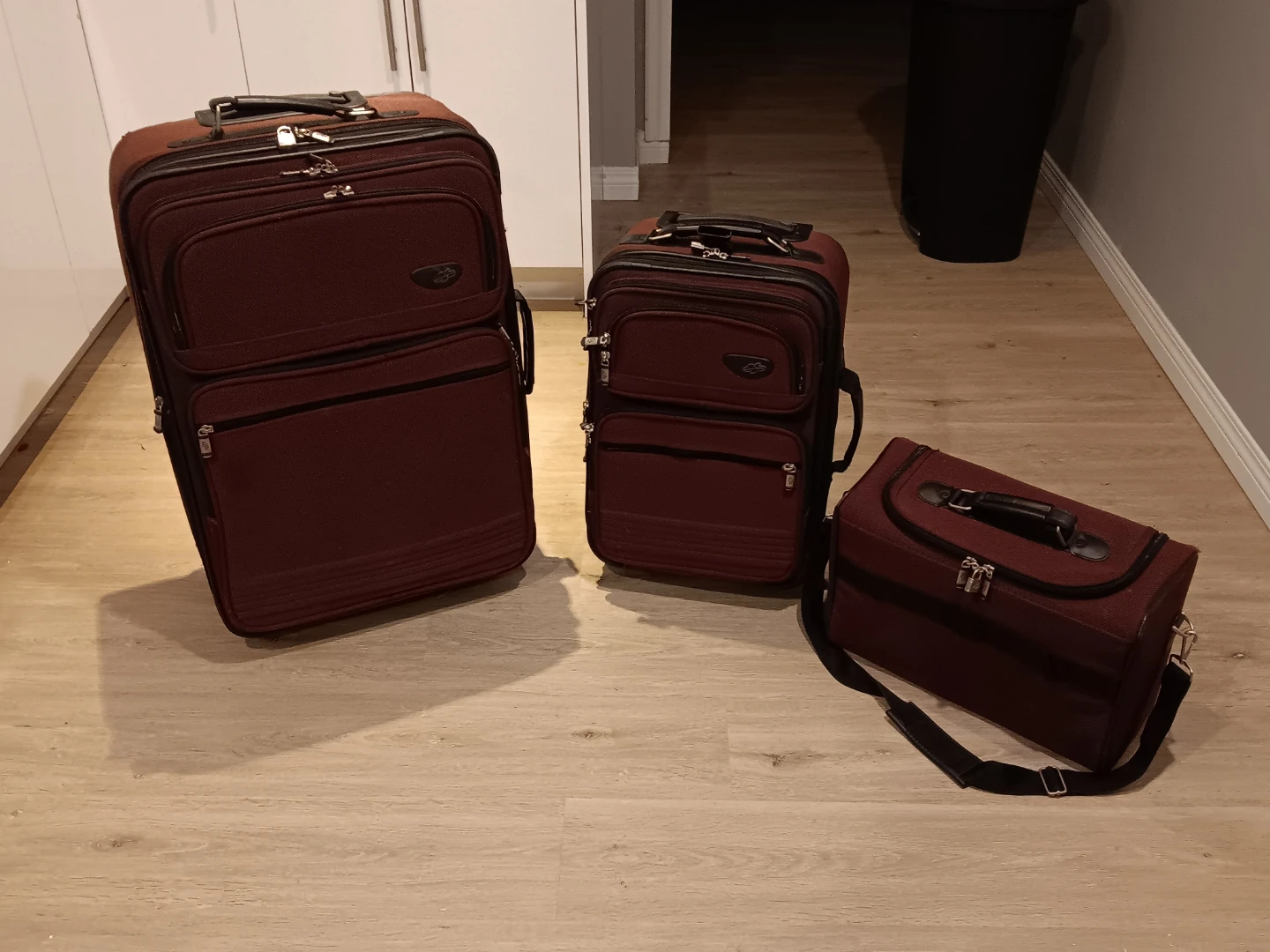 Suitcases ($15 each single) $50 for the set of 3. - photo 3