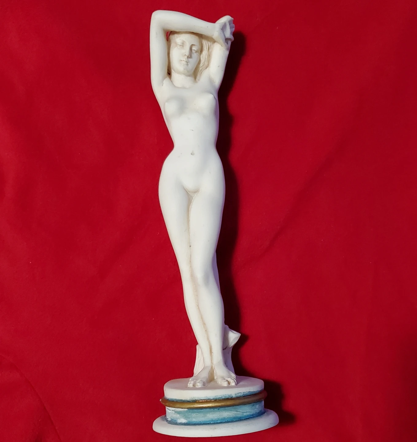 Cast Alabaster Statue (9.25")