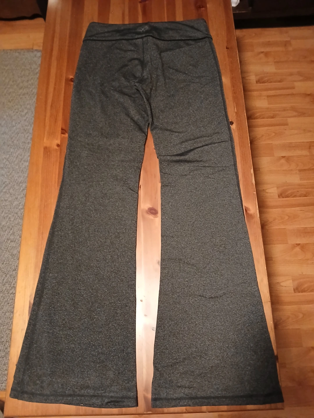 TNA Grey Flare Yoga Pants