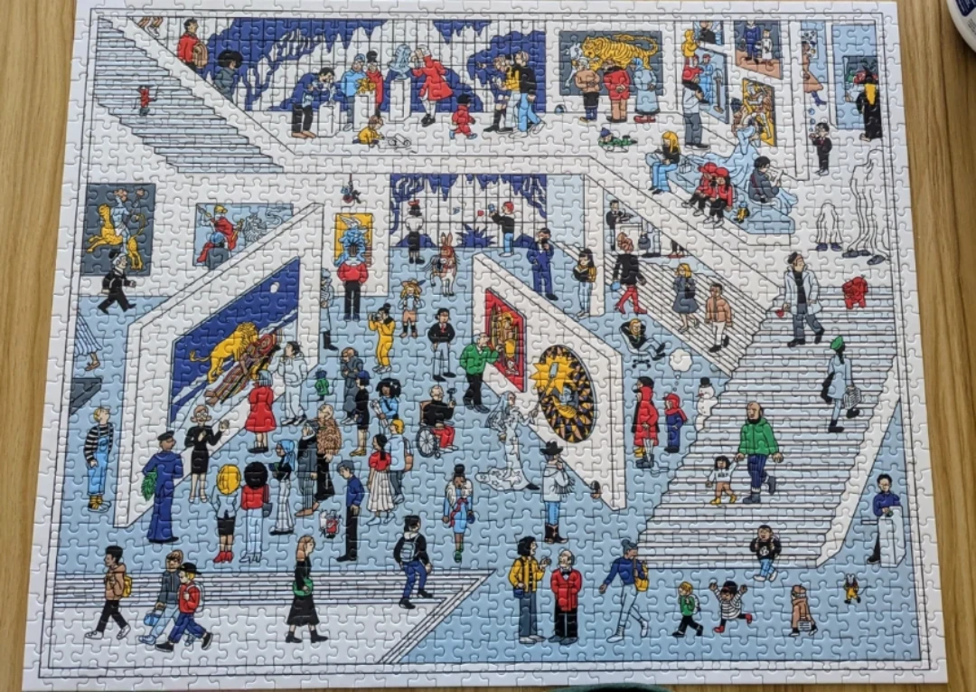 1000 Piece In The Museum Jigsaw Puzzle - photo 2