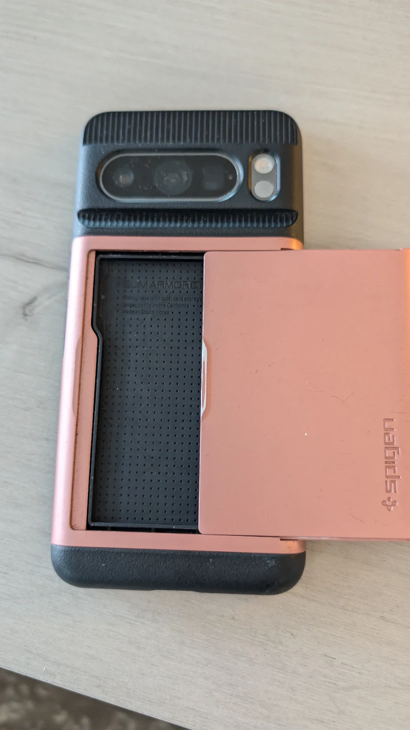 Google Pixel 8 Pro 256GB with Spigen Card Holder Case - photo 4
