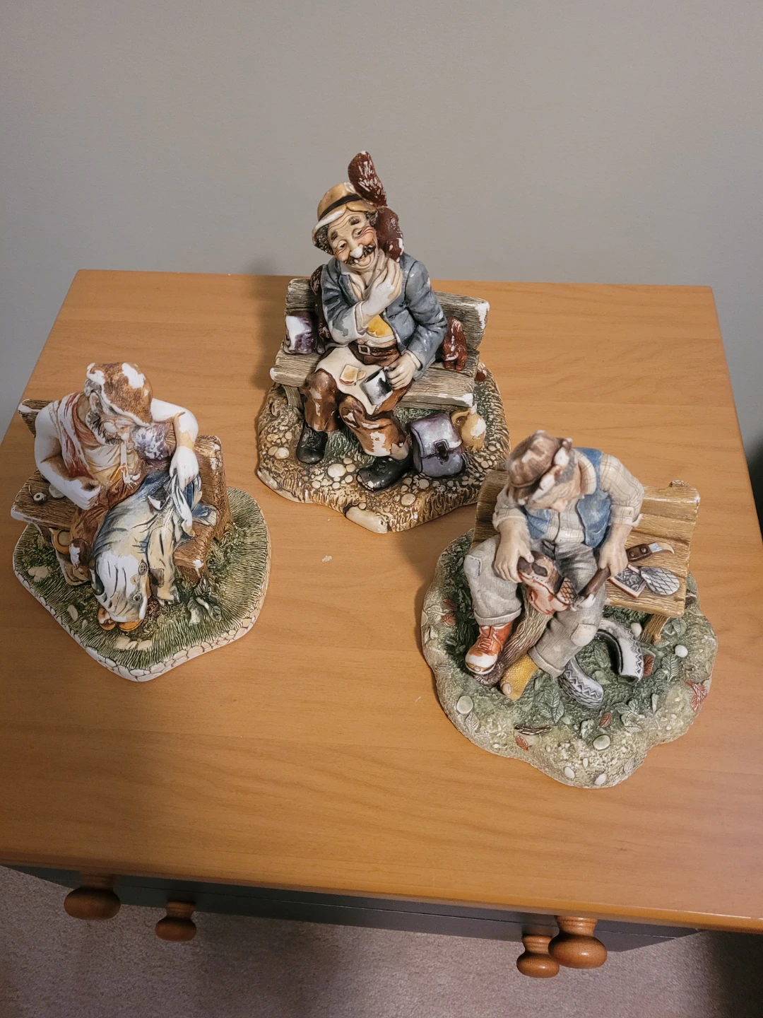 Lot of 3 Vintage Figurines
