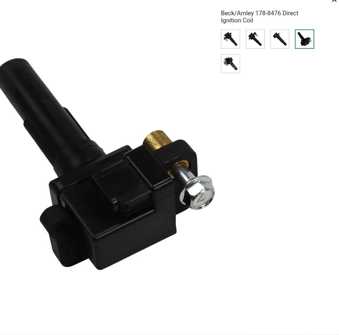 Beck/Arnley 178-8476 Direct Ignition Coil - photo 2