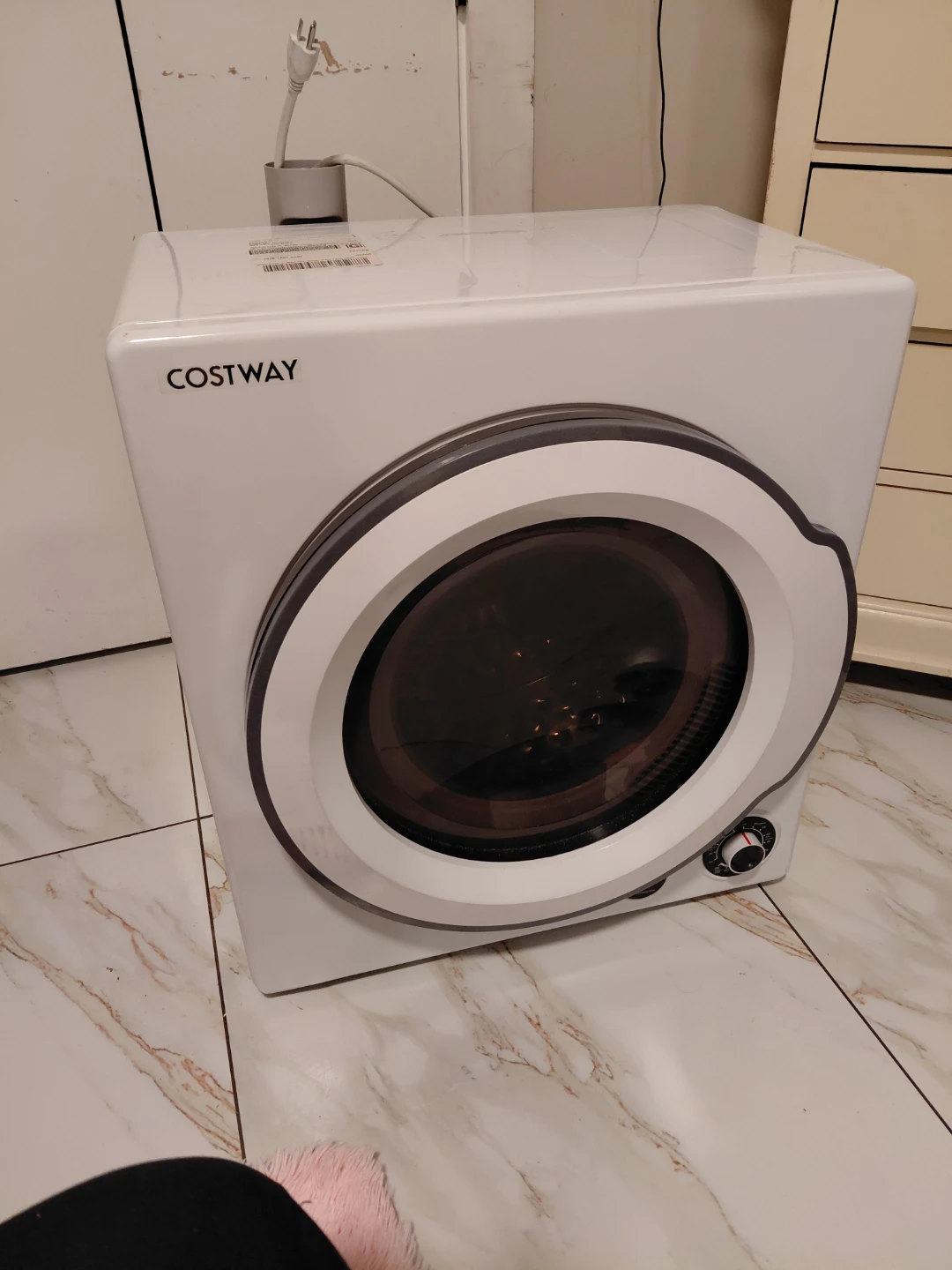 COSTWAY Compact Clothes Dryer