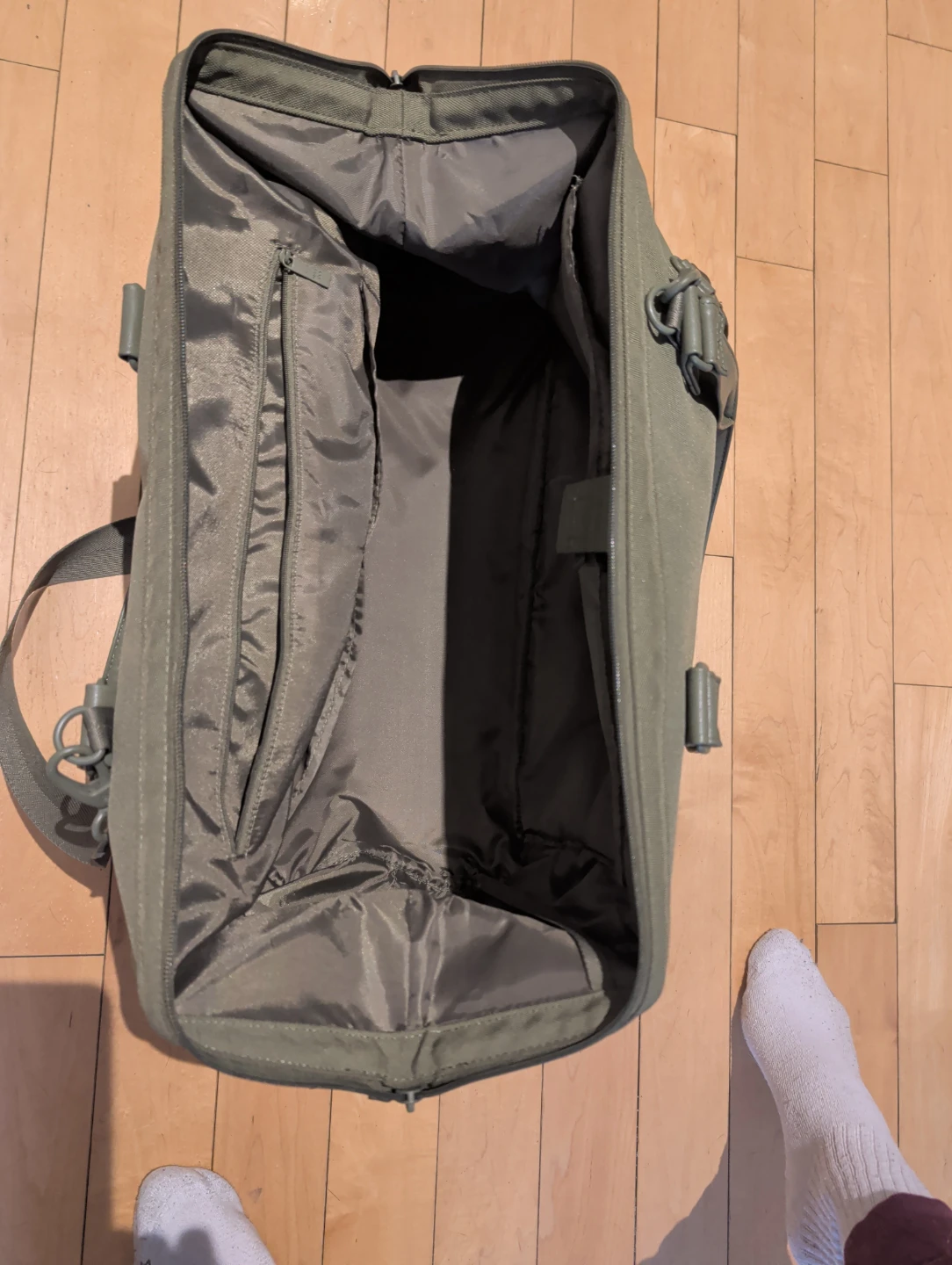 BEIS The Weekender Bag - Sage Green - photo 3