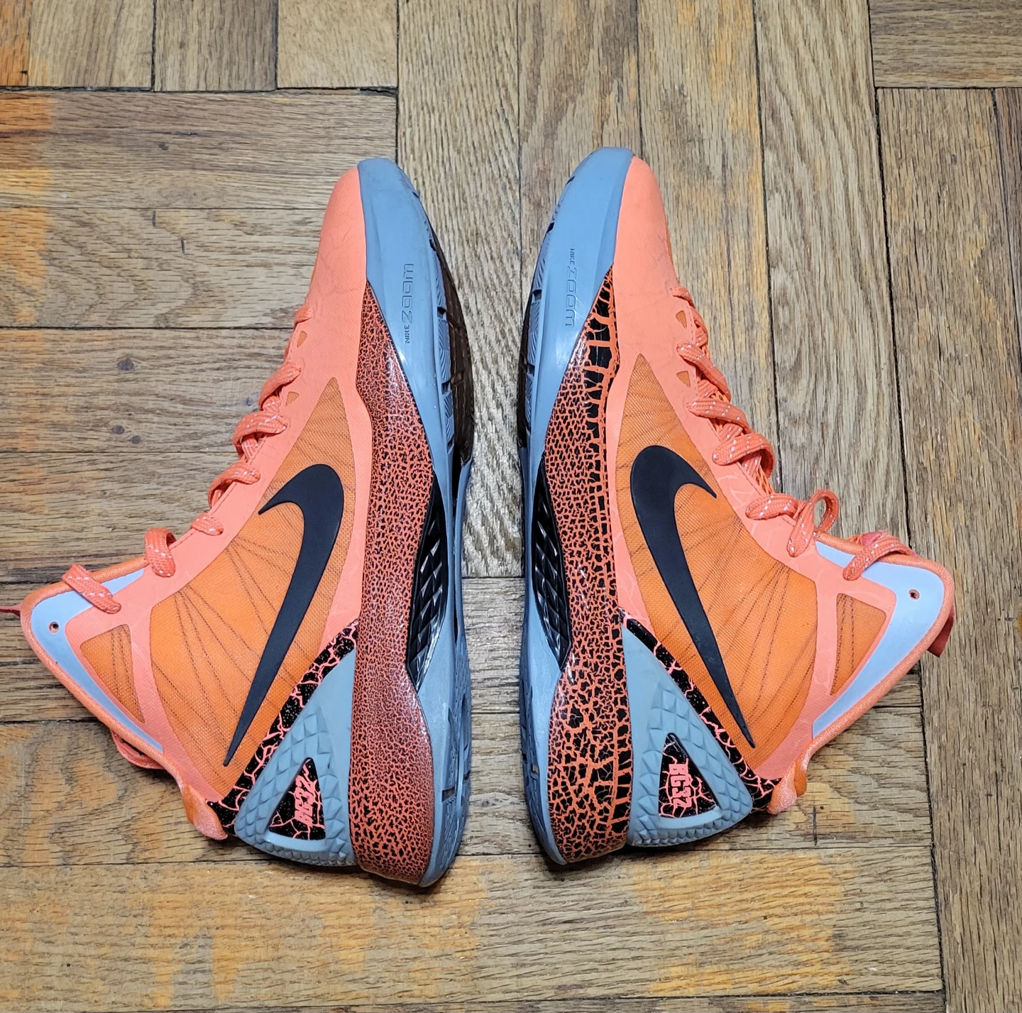 Nike Hyperdunk 2011 Basketball Shoes Orange Men's US 9 - photo 2