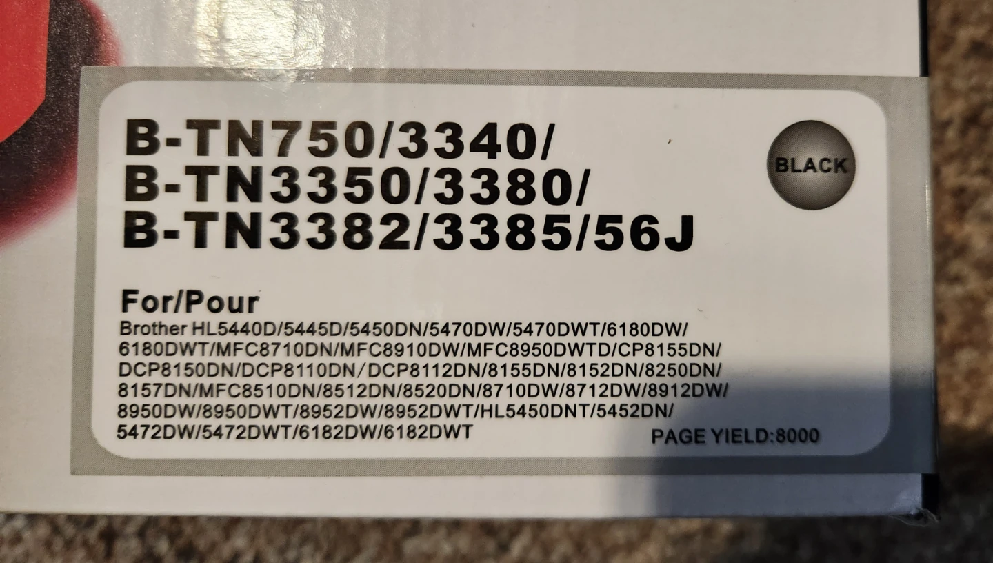 Brother Laser Toner - Never Opened - photo 2