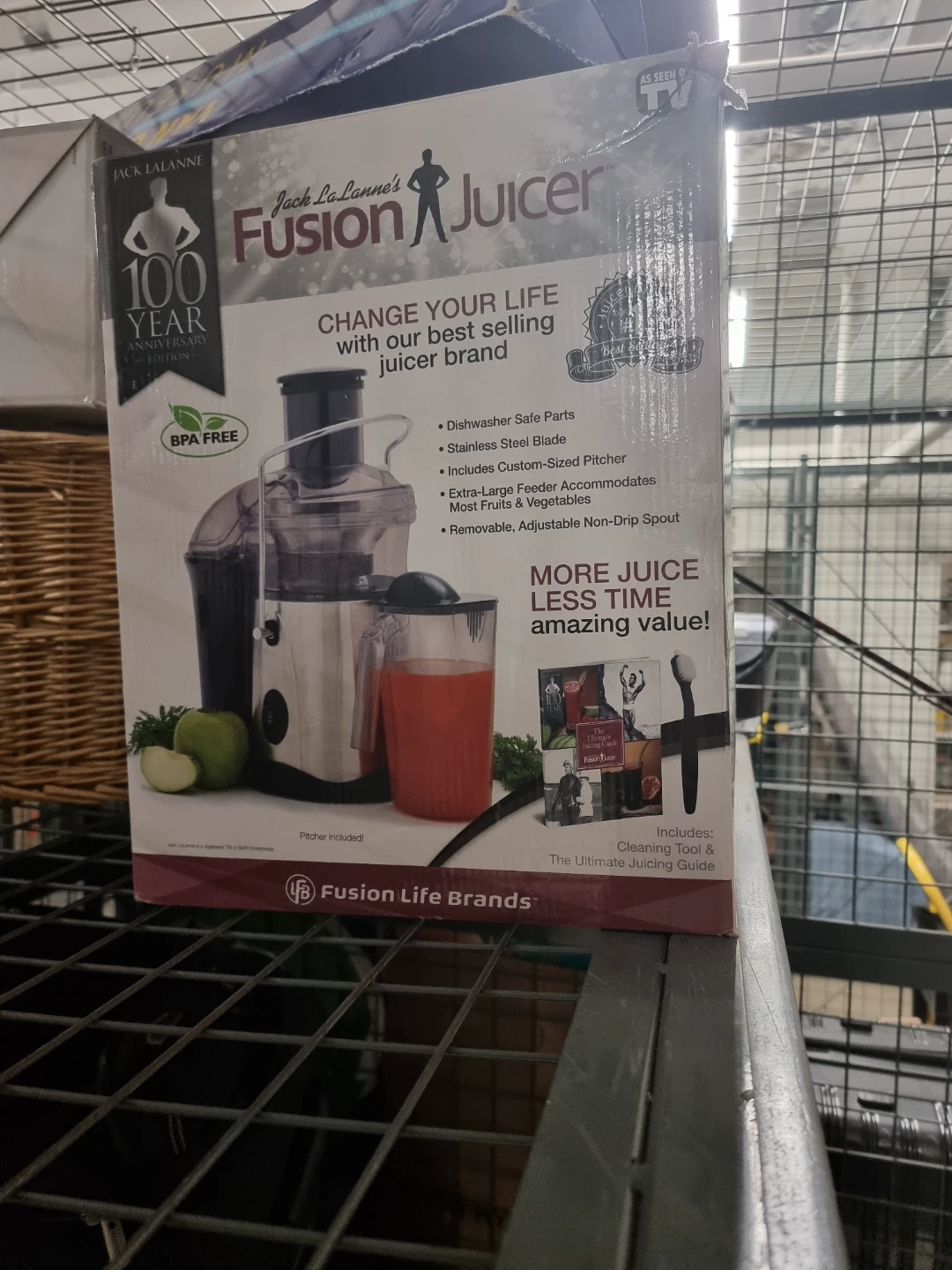 Jack LaLanne's Fusion Juicer 100 Year Anniversary Edition