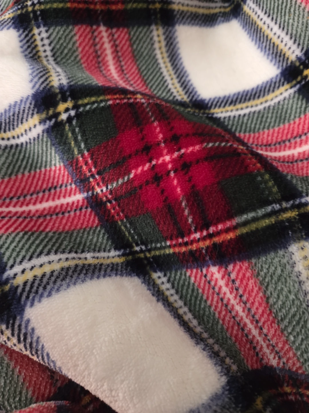 Cozy Plaid Flannel Throw Blanket