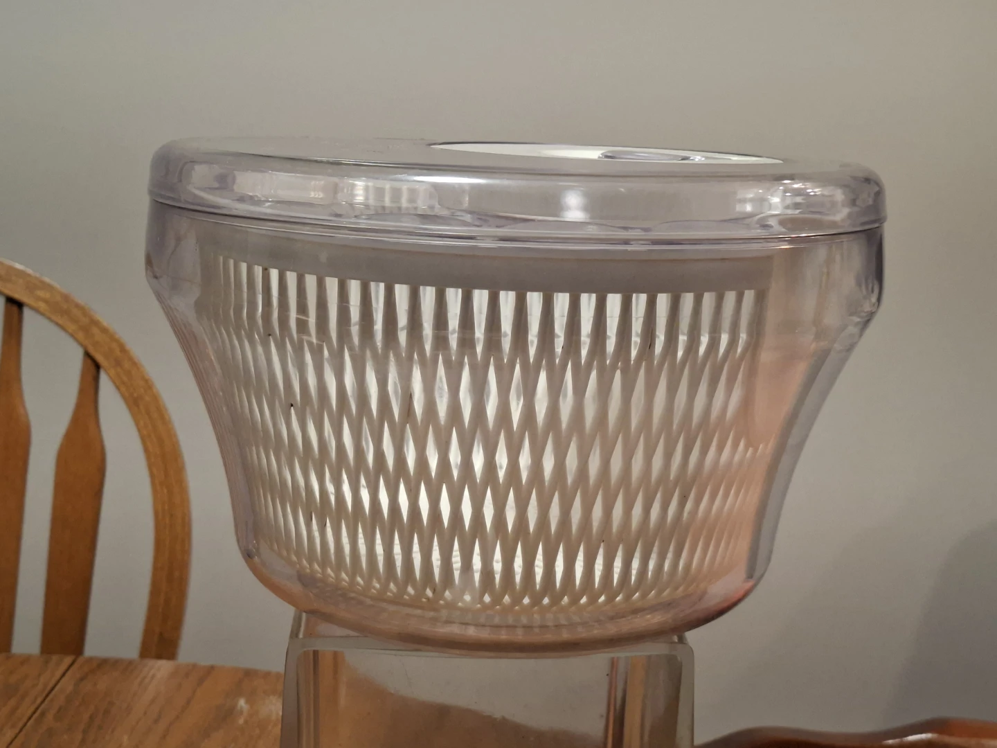 🥕Guzzini Latina 8-1/2-Inch D Salad Spinner, Clear - photo 2