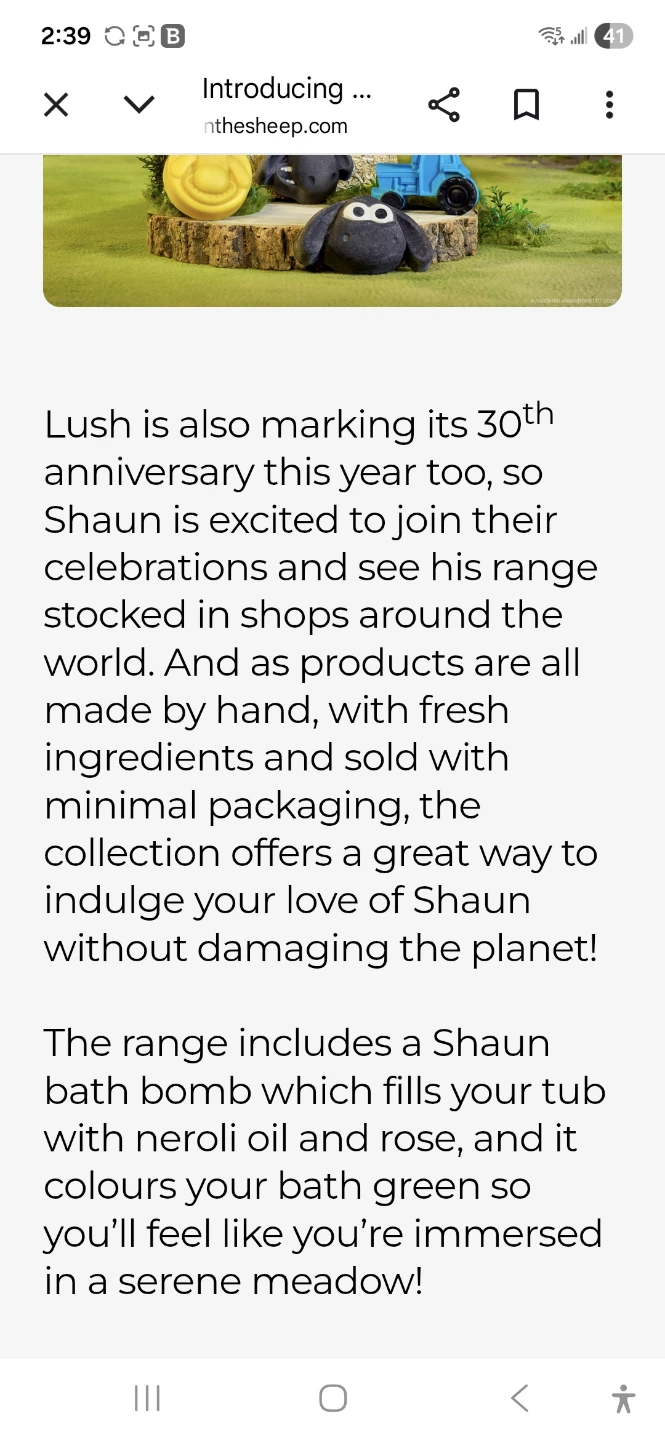 Lush Sheep Bath Bomb - photo 3