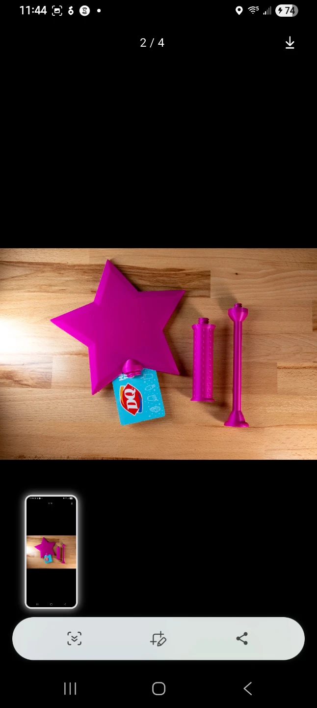 Star Wand Card Holder / Payment Device - photo 2