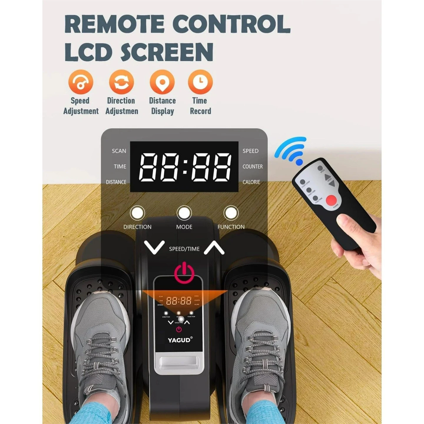 YAGUD Mini Elliptical Machine - photo 3