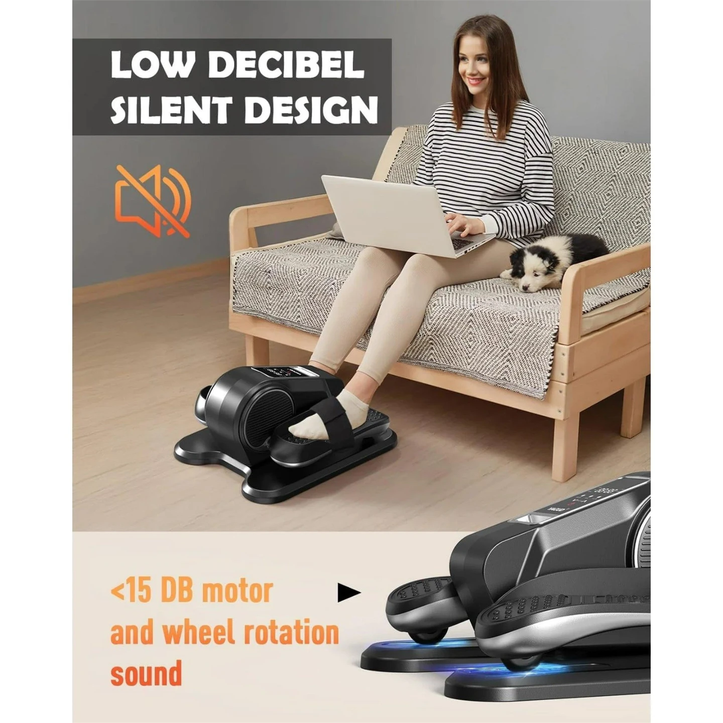YAGUD Mini Elliptical Machine - photo 4